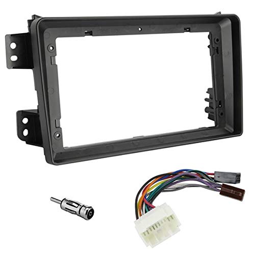 Sound-way - 9" inch dash car stereo facia radio adapter compatible with Opel Agila Suzuki Splash Ritz - KA22-370