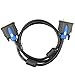 SHD 3Feet DVI Cable, DVI-D Dual Link Monitor Cable for PC, HDTV, Projector