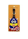 REINDEAR Heavy Duty Baggage Luggage Tag US Seller (Captain America Minion)