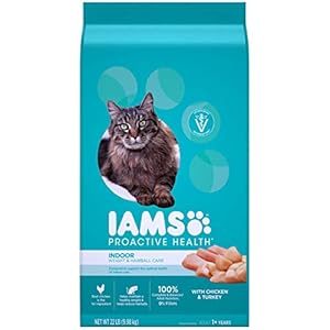 IAMS Proactive Health Adult Indoor Weight & Hairball Control Dry Cat Food