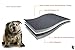 NORDKINGS Dog Car Seat Cover with Safety Belt – Adjustable Vehicle Hammock Repels Drool, Pet Hair and Accidents – Waterproof, Non-Slip Bench Protector – Includes Storage Bag