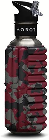 MOBOT Grace Reusable Stainless Steel Foam Roller Water Bottle