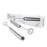 Milk Frother, Amado Frother for Latte, Cappuccino, Macchiato and Hot Chocolate