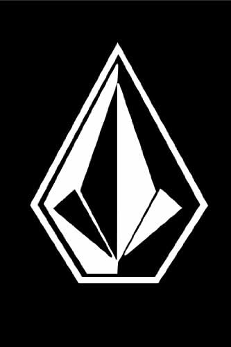 Volcom White 36 inch Sticker Youth Against Establishment decal - Surf - Skate