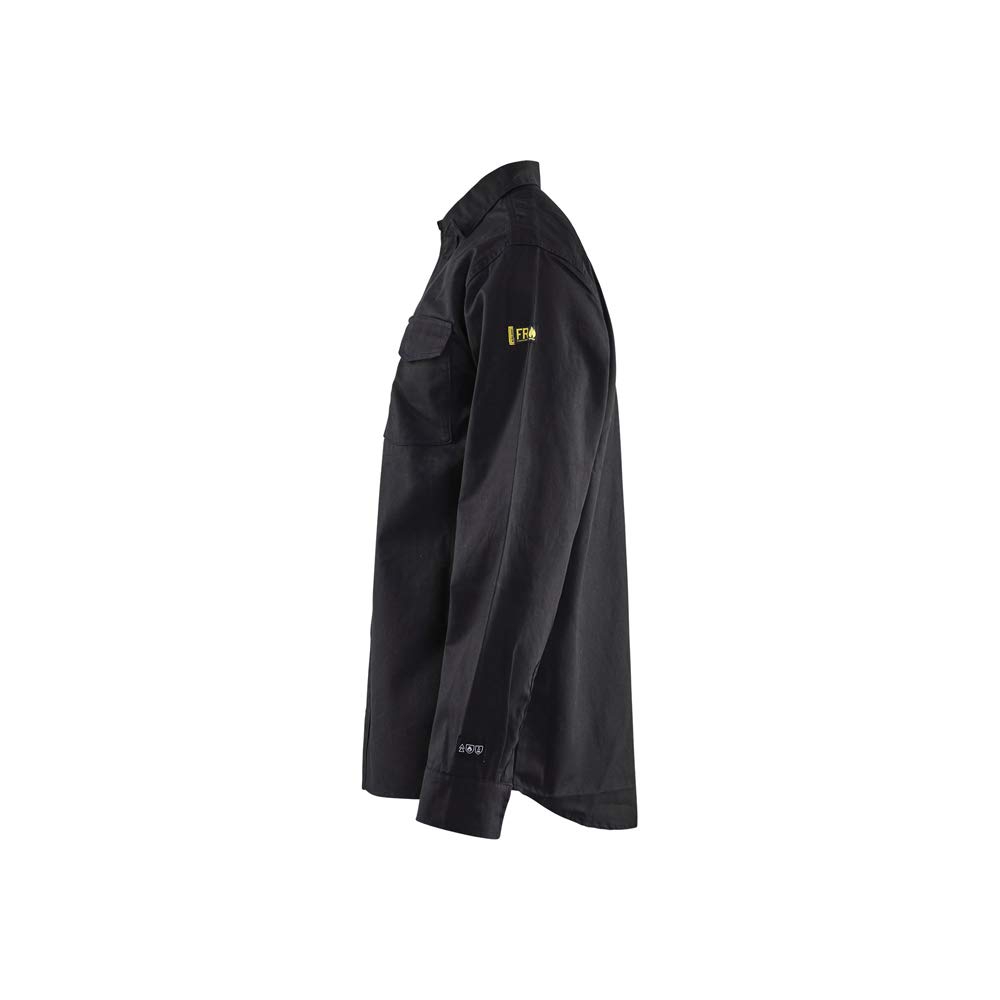 Blaklader 322615049900XL Flame Retardant Shirt, Black, X-Large, Schwarz - Image 4