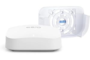Amazon eero Pro 6E mesh wifi router (1-pack) with Made for Amazon Wall Mount