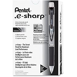 Pentel® e-Sharp™ Mechanical Pencils, 0.5