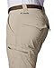 Columbia Men's Silver Ridge Convertible Pant, Breathable, UPF 50 Sun Protection, Fossil, 38x30