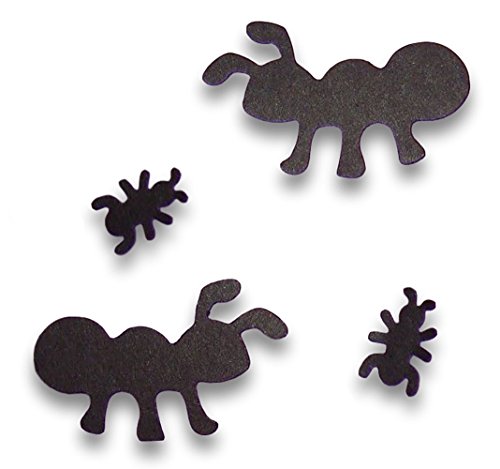 Custom & Fancy {.5” - 1.5" Inch} 50 Pieces of Large “Table” Party
Confetti Made of Premium Card Stock w/ Cute Marching Picnic Army Ants
Shape Insect Cutout Bug Scatter Craft Topper Design [Black]