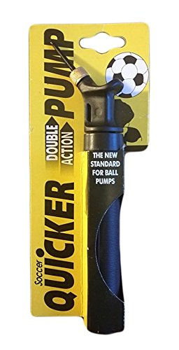 Dual Action Ball Pump With Needle - Best For Downy Ball, Basketball, Soccer Ball, Volleyball, Rugby, Football