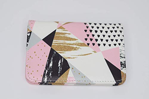 Birth Control Pill Case/Wallet - Geometrical Shapes - Cute and Discreet 4" x 3" - Thumbnail 4