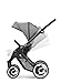 Mutsy Evo Farmer Edition Stroller, Black Chassis/Farmer Mist