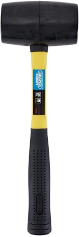 Draper Expert 750g Rubber Mallet Soft Hammer Fibreglass Shaft Shock Absorbing view 6