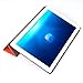 Sony Xperia Z4 Tablet Case, Pasonomi Ultra-Slim and Ultra-light PU Leather Folio Case Stand Cover With Smart Cover Auto Wake / Sleep Feature for Sony Xperia Z4 Tablet-PC 10.1 inch (Slim Series Orange)