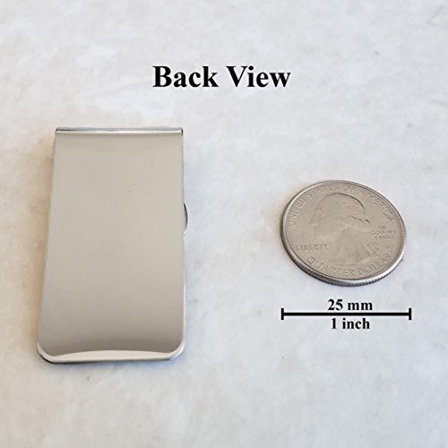 Dartboard Stainless Steel Money Clip