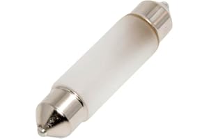 Bulbrite 715631 - 10 Watt Xenon Festoon Light Bulb, 12 Volt, T3-1/4, Frosted