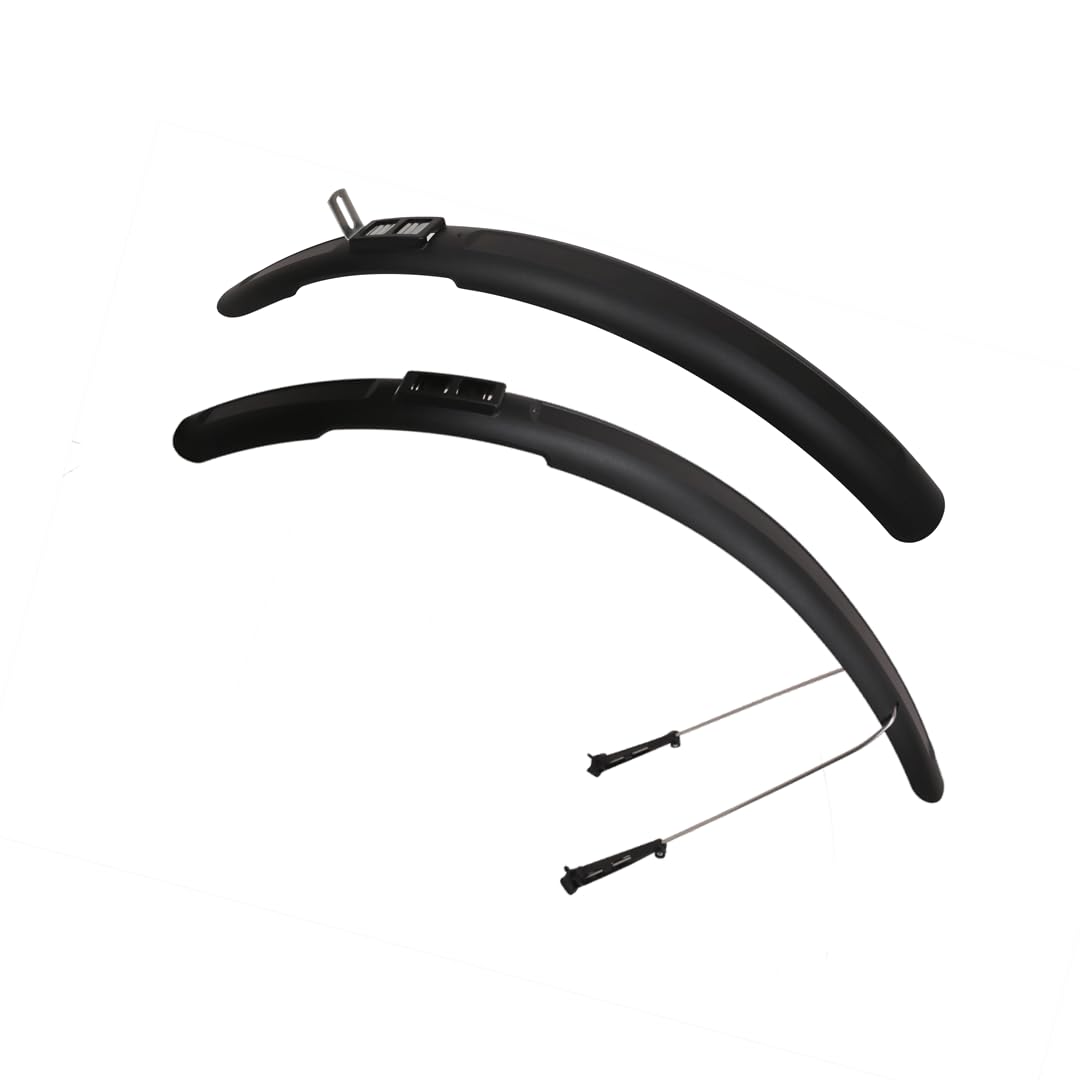 Zefal Trail 65 Mudguard Set, Black, 700c/26"/27.5"/29"