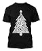 Big White Christmas Tree Men's T-shirt Tee