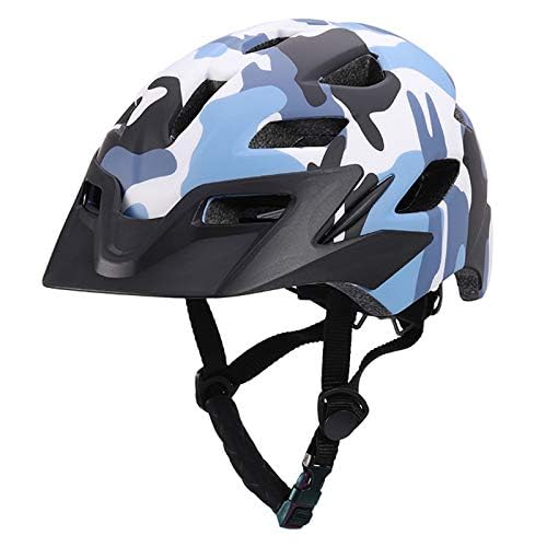 Photo 1 of Bilaki Kids Bike Helmet, Boys Girls Helmets from Toddler to Youth, 2 Sizes for Child Ages 2-3-5-8-14 Years, Toddler Bicycle Helmet with Detachable Visor & LED Light, Adjustable Multi-Sport Helmet