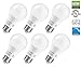 A19 LED Bulb, LuminWiz 9W 2700K 700lm UL-Listed LED Light Bulbs 60W Equivalent,E26 Base,Energy Star,Warm White, 6-Pack