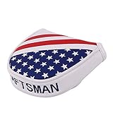Craftsman Golf USA America Mallet Putter Cover Headcover for Scotty Cameron Odyssey