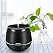 Aroma Essential Oil Diffuser, Ultrasonic Cool Mist Humidifier Home Fragrance Electirc Diffuser Ultra Quiet 200ml BPA Free for Office/Bedroom/Study/Yoga/Spa - Black, Gift Ideal