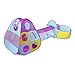 Truedays 3 in 1 Portable Pop up Playhouse Kids Play Tent with Tunnel Ball Pit Indoor and Outdoor Toy, Purple