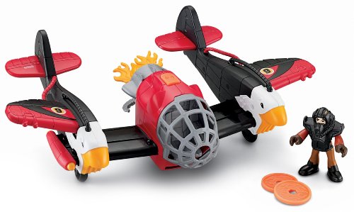 Fisher-Price Imaginext Sky Racers Twin Eagle with Bonus Plane