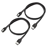 Cable Matters 2-Pack 6 Gbps SATA III to eSATA Cable 3 Feet