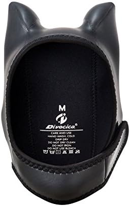 divecica Scuba Wetsuit Cat Hood, Smooth Skin 3mm Vented Scuba Diving Hoods for Scuba Diving, Snorkeling, Spearfishing