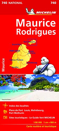 CN 740 MAURICE (CARTES (11000)) (French Edition) by COLLECTIF MICHELIN