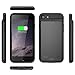 i-Blason Case Desiged for iPhone 7 2016 / iPhone 8 2017, [Ultra Slim] External Protective Battery Case/for iPhone 8 Battery Charger (Black)