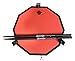Tromme Drum Practice Pad & Carrying Case – 12 Inches – Silicone – Wooden Base with Real Drum Feel – Practice Quietly -Sticks and Stand NOT INCLUDED (Red)