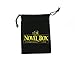 Novel Box Ring Display Glass Case Black 14.75x8.25x2.1 Inches with 72-Slot Black Ring Foam Insert - Travel Ring Case with Metal Clasp - Jewelry Box to Keep Rings Dust Free & Secure