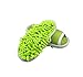 Goldball Removable Ultrafine Chenille Cleaning Dusting Mopping Shoes Microfiber Dusting Mopping Slipper Fits Women Size 6 to 9 (Green)