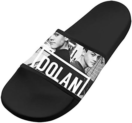 Dlongge Dolan Twins Comfortable Slipper Summer Sandal Nice Graffiti Designs For Men & Women