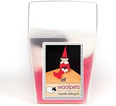 Woolpets, Needle Felting Kit, Intermediate, Elf, 1048