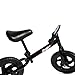 12” Balance Bike, No Pedal Sport Bicycle with Carbon Steel Frame and Adjustable Handlebar and Seat, Perfect for Children, Toddler Ages 2 to 6 Years Old, 66lbs Capacity (Black)thumb 3