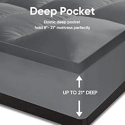 Mattress Topper Cal King Size, CYMULA Cooling