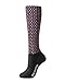 Noble Outfitters Over the Calf Peddies - Women's Print - Wine Daisy Print - One Size