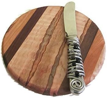 Small Round Multi Wood Cutting Board