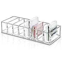 Mordoa Eyeshadow Organizer Acrylic Cosmetic Makeup Organizer Beauty Care Holder for Compact Eyeshadow 8 Spaces Storage Box A16