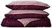 Chezmoi Collection 3pcs Purple Lilac Super Soft Goose Down Alternative Reversible Comforter Set King Size