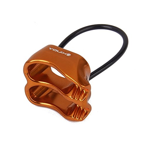 sea-junop Mountaineering Outdoor Climbing ATC Belay Device 8-13mm 25KN