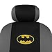 4 Pc Warner Brothers Batman Licensed Original Low Back Bucket Seat Covers