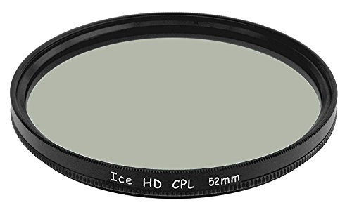ICE HD 52mm CPL 52 MC Filter Circular Polarizer Hard Coated EZ Clean 16 Layer Multi-Coated