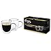 Dragon Glassware Double Walled Glass Coffee Mugs - 16 oz, Set of 2 Glass Coffee Cups to Keep Beverages Hot or Cold Longer - Clear Double Wall Insulated Mug