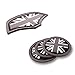 Soft Silicone Black & Gray Union Jack UK Flag Style Front Cup Holders 4PCS Coasters and Storage Box Mat for Mini Cooper F55 F56