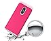 LG Stylo 4 Case,LG Q Stylus Case,Hybrid Defender Armor Case,Dual Layer Protective Cover Phone Case,Full Body Rugged Case,Non-slip Drop Protection Shock Proof Case for LG Stylo 4 / LG Q Stylus Hot Pink
