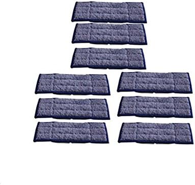 Firstshop 10 X &amp;15 X Washable Microfiber Wet &amp; Dry Mopping Pads Replacement For iRobot Braava Jet 240 Cleaner (pack of 9 (9 wet))